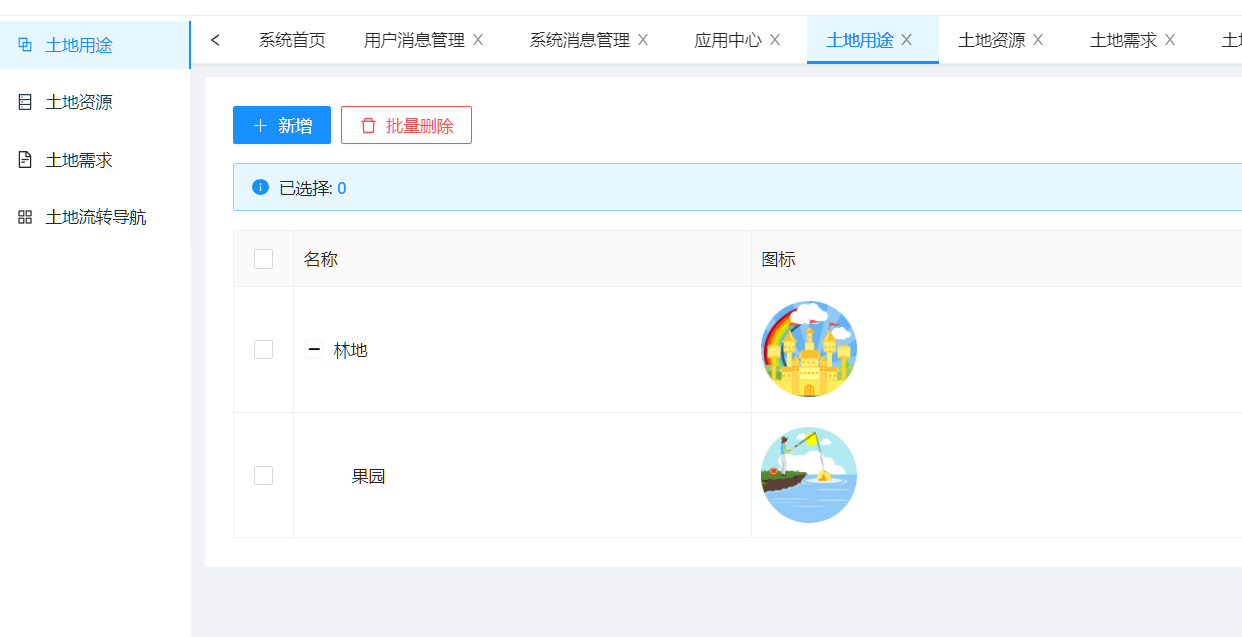 万村乐java版-土地流转管理